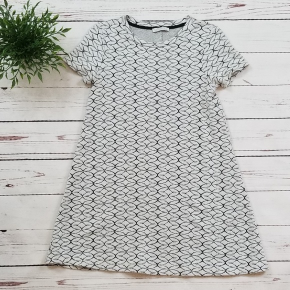 Zara Jacquard Short Sleeve Dress - Picture 2 of 3